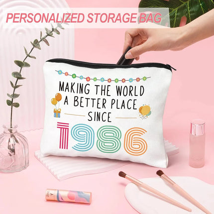 40th Birthday Gifts for Women Best 1986 Anniversary Gift Ideas Funny 40 Year Old Birthday Fabulous Gifts for Her Mom Sister Wife