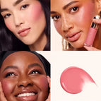 Happy blusher