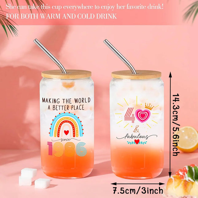 40th Birthday Gifts for Women Best 1986 Anniversary Gift Ideas Funny 40 Year Old Birthday Fabulous Gifts for Her Mom Sister Wife